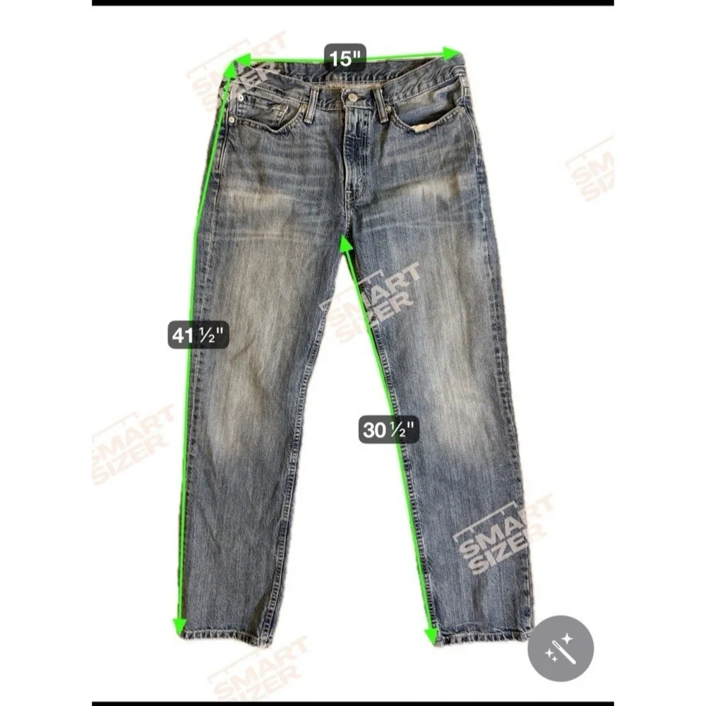 Levi's 514 Jeans‎ 32 30 Straight Leg Light wash Lightweight
